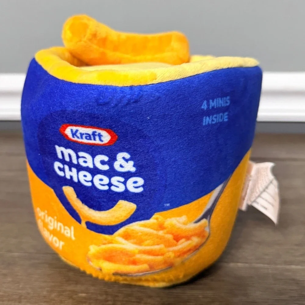 Iscream Kraft Macaroni & Cheese Microwave Cup Plush‎